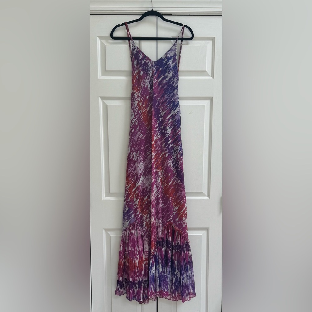 Elegant Purple Maxi Dress